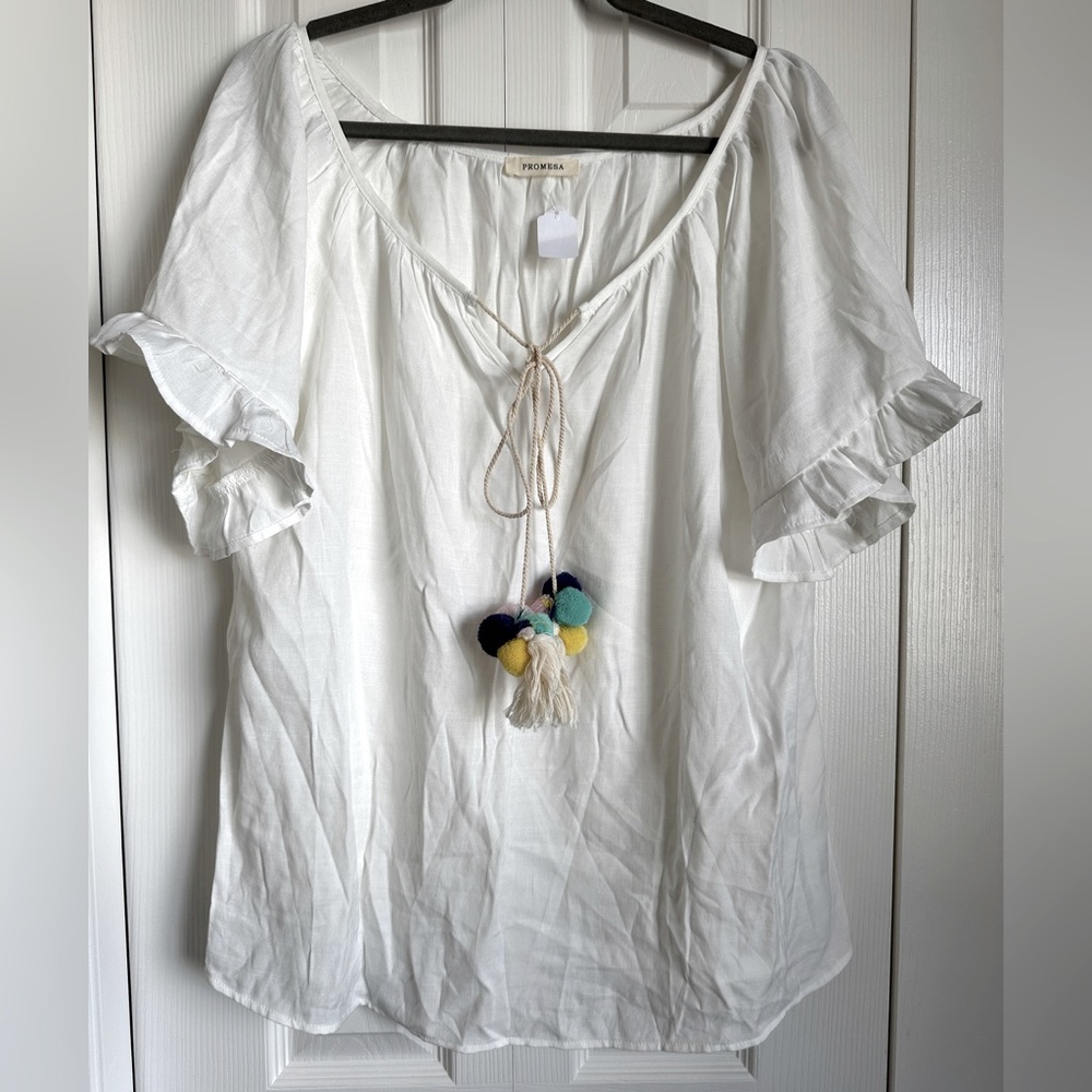 Boutique Boho chic stlye blouse